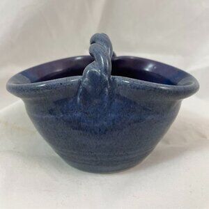 Sylvia Coppola Pottery Basket – Duck Creek Studio NC – Signed 1996 Handmade Art